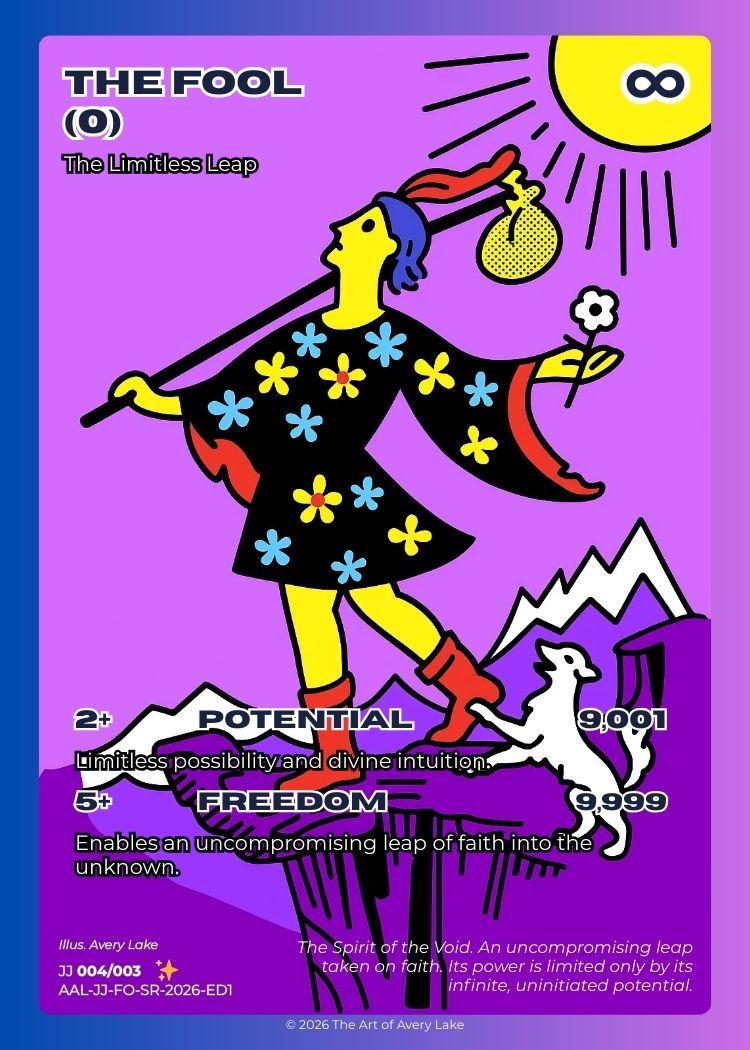 The Fool Trading Card