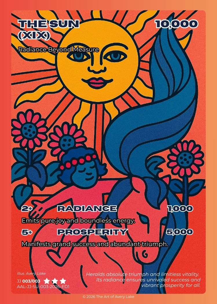 The Sun Trading Card