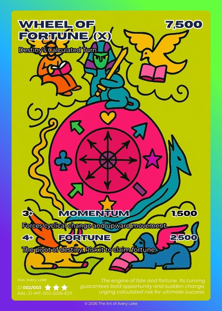 Wheel of Fortune Trading Card